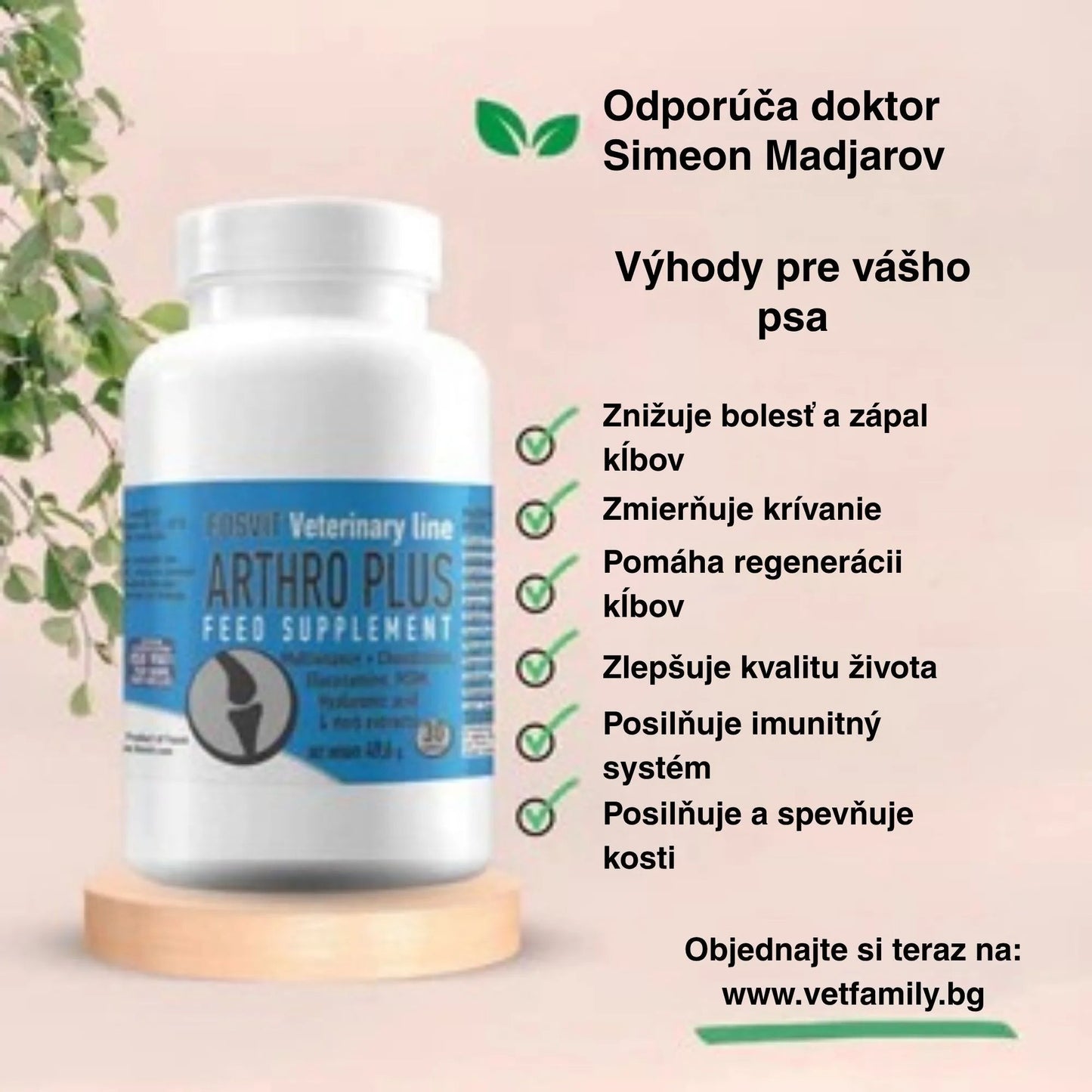 ARTHRO PLUS 30 tabliet – Pohyb bez bolesti, život bez obmedzení - ProPetCo