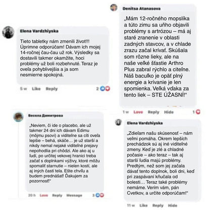ARTHRO PLUS 30 tabliet – Pohyb bez bolesti, život bez obmedzení - ProPetCo