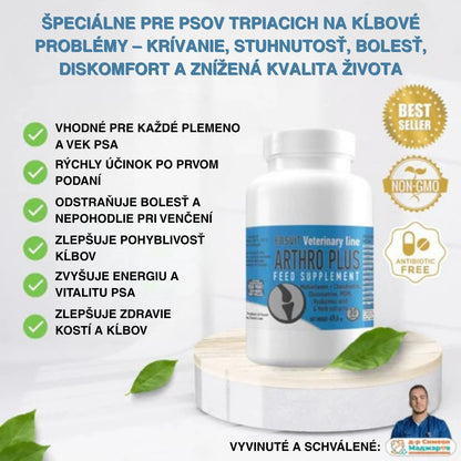 ARTHRO PLUS 30 tabliet – Pohyb bez bolesti, život bez obmedzení - ProPetCo
