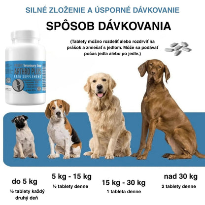 ARTHRO PLUS 30 tabliet – Pohyb bez bolesti, život bez obmedzení - ProPetCo