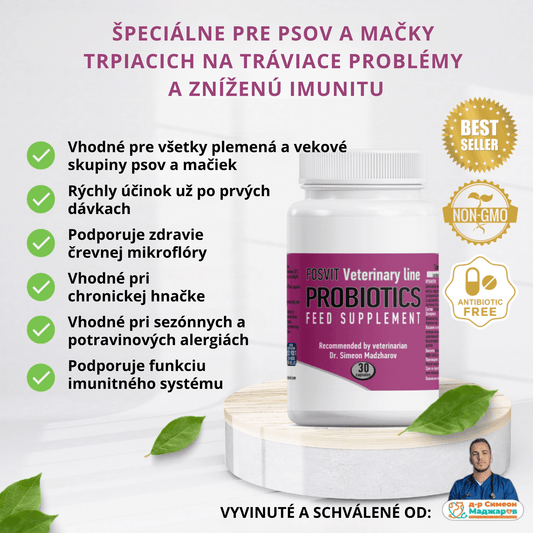 PROBIOTIKUM pre psy a mačky – 30 kapsúl - ProPetCo